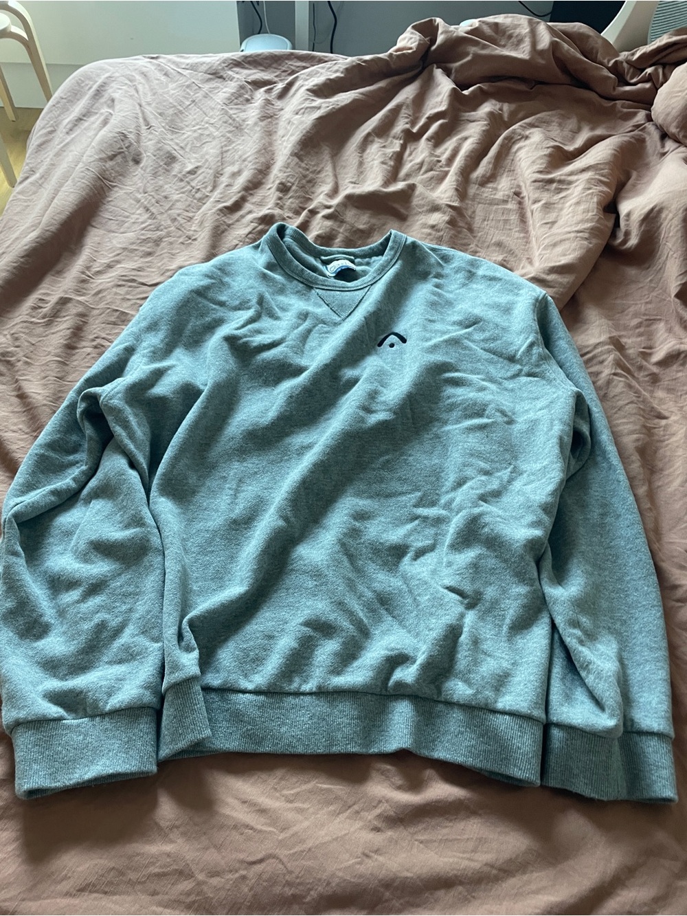 Marine Layer Cloud 9 Grey Crewneck Sweatshirt